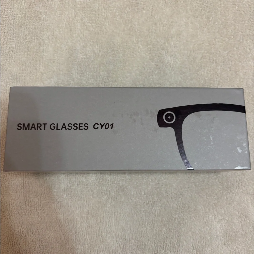 CY01 Smart Glasses - Sleek Black Design
